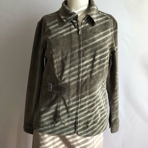 Christopher &Banks Green Corduroy Jacket Sz-Small